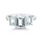 14K White Gold Aquamarine and Diamond Ring 2.37ctw