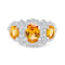 Spessartite Oval Ring
