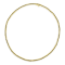4.05 ctw Black Diamond Tennis Necklace in 18K Yellow Gold