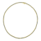 4.40 ctw Blue Sapphire Tennis Necklace in 18K Yellow Gold