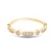18K Yellow Gold Diamond Ring  .19ctw