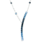 BELLARRI 14kt White Gold Blue Topaz Pendant from the Eternal Love Collection