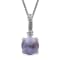 Stephen Dweck Sterling Silver 14mm Round Silver Pearl Pendant