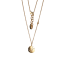 Fine Silver Plated and Gold Flash Cubic Zirconia Virgo Zodiac Star Sign
Pendant Necklace, 16" +2"
