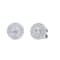 0.5 Cts Round Shaped Lab-Grown Halo Diamond Earrings in 10K White Gold
(G-H, VS-SI, 0.5 Cttw)