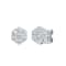 1.50Cts Round Shaped Lab-Grown Diamond Earrings in 10K White Gold (E-F,
VS-SI, 1.50Cttw)
