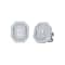 0.75 Cts Emerald Cut Lab-Grown Halo Diamond Earrings in 14K White Gold
(F-G, VS-SI, 0.75 Cttw)