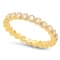 Beverley K 18k Yellow Gold with 24 Round Diamond Eternity Band