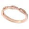 Beverley K 14K Rose Gold 0.16ct Diamond Infinity Band