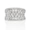 Gin & Grace 14K White Gold Real Diamond Ring (I1)