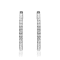 Gin & Grace 14K White Gold Natural Diamond Earring