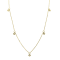 Gin & Grace 14K Yellow Gold Natural White Diamond Necklace
