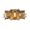Gin & Grace 14K Yellow Gold Real Diamond Anniversary Ring (I1) with
Natural Citrine 3 Stone