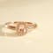 Gin & Grace 10K Rose Gold Morganite Ring with Diamonds
