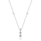 Gin & Grace 14K White Gold Natural White Diamond Necklace