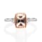 Gin & Grace 14K Two Tone Gold Morganite and Diamond Ring