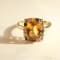 Gin & Grace 10K Yellow Gold Citrine with Citrine Tsavorite and Multi-Sapphire