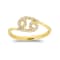 Gin & Grace 10K Yellow Gold Real Diamond Ring (I1)