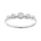 Gin & Grace 14K White Gold Natural White Diamonds Ring