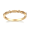 Gin & Grace 14K Yellow Gold Natural Real Diamond (I1) Ring