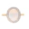 Gin & Grace 14K Yellow Gold Natural Opal & Real Diamond (I1))
Statement Ring