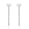 Gin & Grace 14K White Gold Natural Diamond Earring