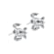 Sterling Silver Sea Turtle Stud Earrings.