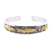 Sterling Silver Triple Catch Cuff Bracelet