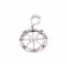 Sterling Silver Compass Pendant.
