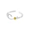 Sterling Silver Fishing Hook Toe Ring.