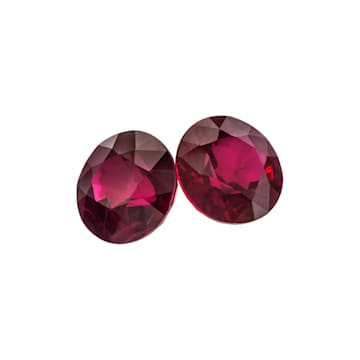 Red Glass Gemstones, Red Gemstones