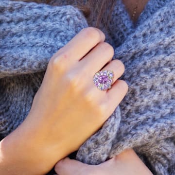 Purple diamond outlet ring sold house