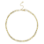 REBL Kennedy White Magnesite 18K Yellow Gold Over Hypoallergenic Steel
Beaded Necklace