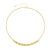 REBL Paloma 18K Yellow Gold Over Hypoallergenic Steel Curb Chain Necklace