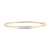 14K Yellow Gold 0.15 ct. tw. Diamond Wire Bracelet