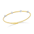 14K Yellow Gold 0.14 ct. tw. Wire Bracelet