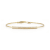 14K Yellow Gold 0.19 ct. tw. Diamond Wire Bracelet