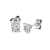 2 Ct 14K White Gold IGI Certified Lab Grown Solitaire Diamond Stud
Earrings Friendly Diamonds