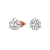 2 Ct 14K Gold IGI Certified Lab Grown Round Shape 3 Prong Diamond Stud
Earrings Friendly Diamonds