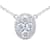 14KW 0.67ct Diamond Pendant With Chain