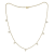 14KY 3.87ct Diamond Necklace