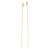 14K Yellow Gold 0.14ct Diamond Earrings