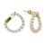 14K Yellow Gold 0.99ct Diamond Earrings