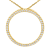 14KY 0.84ct Diamond Pendant With Chain