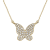 14KY 0.21ct Diamond Pendant With Chain