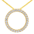 14KY 0.55ct Diamond Pendant With Chain