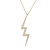 14KY 0.23ct Diamond Pendant With Chain