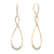 14K Yellow Gold 0.52ct Diamond Earrings