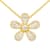 14KY 0.22ct Diamond Pendant With Chain