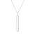 14KW 0.82ct Diamond Pendant With Chain